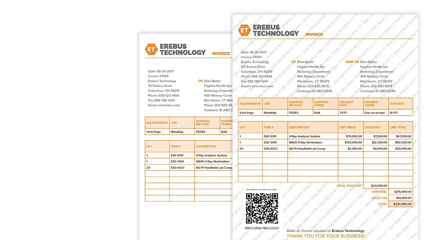 ميزات SecureDocs ميزات المستند الآمن مقابل المستند غير الآمن